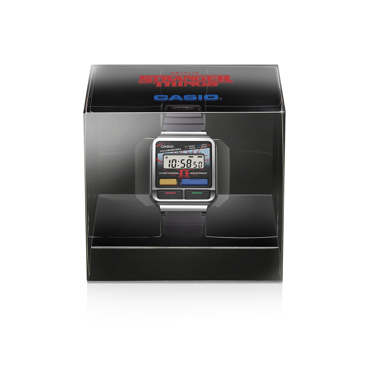 A120WEST-1A Casio Reloj Unisex Vintage Clásico Stranger Things