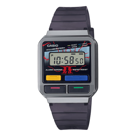 A120WEST-1A Casio Reloj Unisex Vintage Clásico Stranger Things