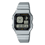 A130WE-1A Casio de caballero pulsera de metal digital