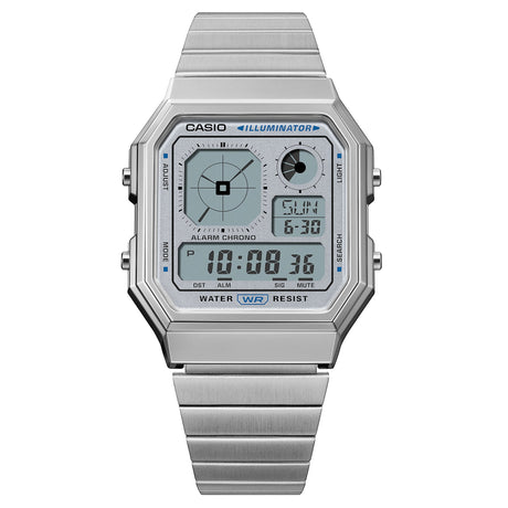 A130WE-7A Casio de caballero correa de metal