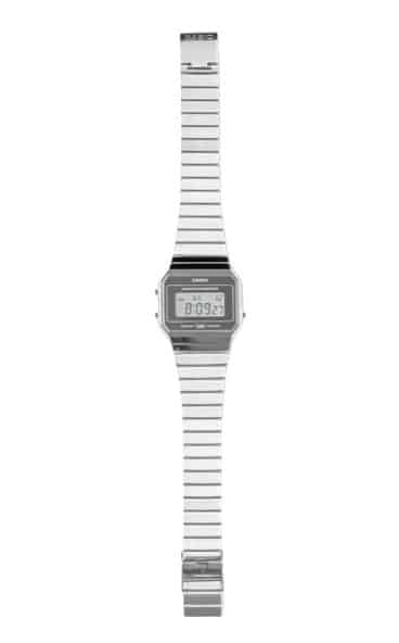 A700WEV-7A Reloj Casio Vintage Unisex con Correa de Metal