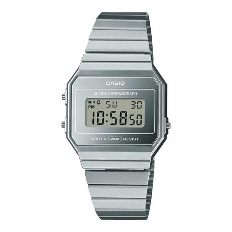 A700WEV-7A Reloj Casio Vintage Unisex con Correa de Metal