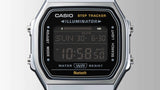 ABL-100WE-1B Casio reloj unisex con pulsera de metal