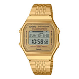 ABL-100WEG-9A Casio vintage Bluetooth unisex pulsera de acero inoxidable