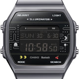 ABL-100WEPC-1B Casio de hombre pulsera de metal Edición Pac-Man con Bluetooth