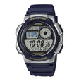 AE-1000W-2AV Reloj Casio para Hombre, Illuminator Hora Mundial 10 Años de Batería