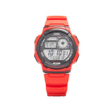 AE-1000W-4AV Reloj Casio para Hombre, Illuminator Hora Mundial 10 Años de Batería