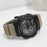 AE-1000W-5AVCF Reloj Casio de hombre correa de silicona 48 mm