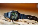 AE-1200WH-1AV Reloj Casio para Hombre, Illuminator Hora Mundial 10 Años de Batería