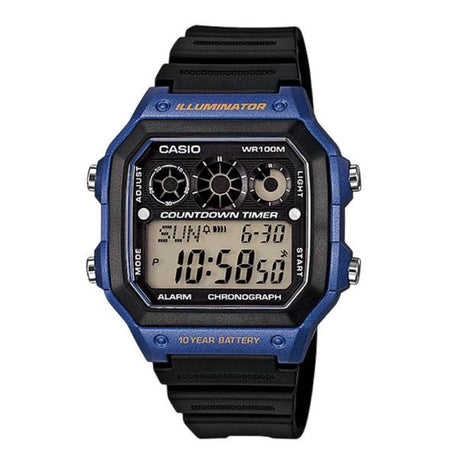 AE-1300WH-2AV Reloj Casio para Hombre, Illuminator 10 Años de Batería