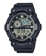 AEQ-200W-1AV Reloj Casio para Hombre, Illuminator Hora Mundial