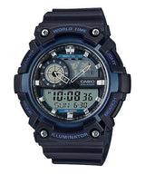 AEQ-200W-2AV Reloj Casio para Hombre, Illuminator Hora Mundial