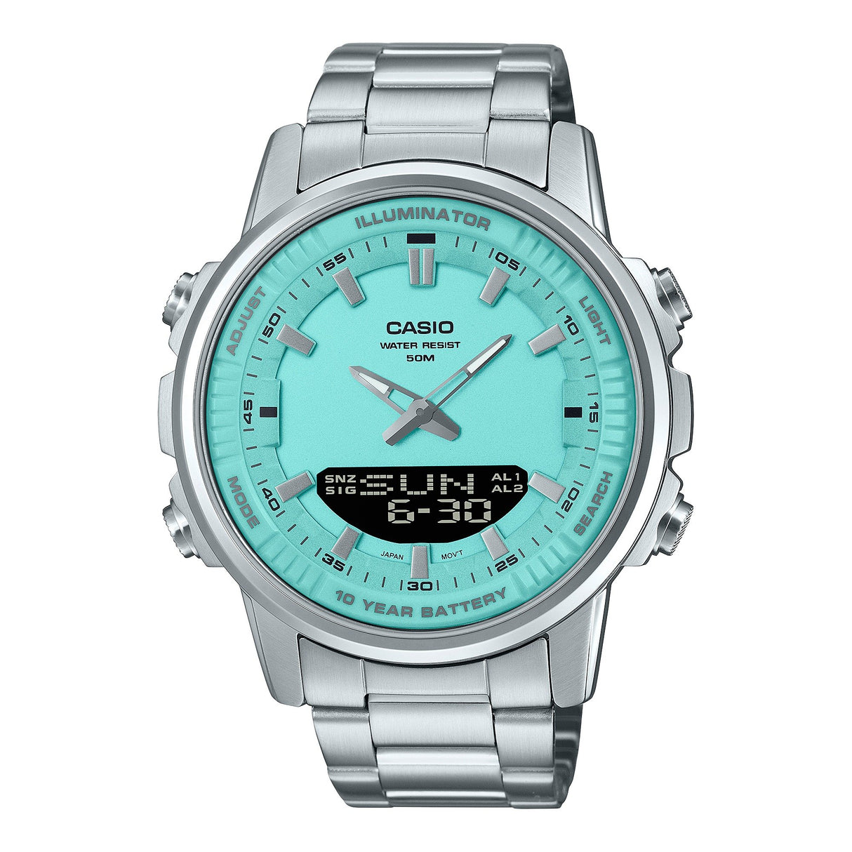 AMW-880D-2A2V Casio Illuminator 10 Años de Batería Reloj para Hombre