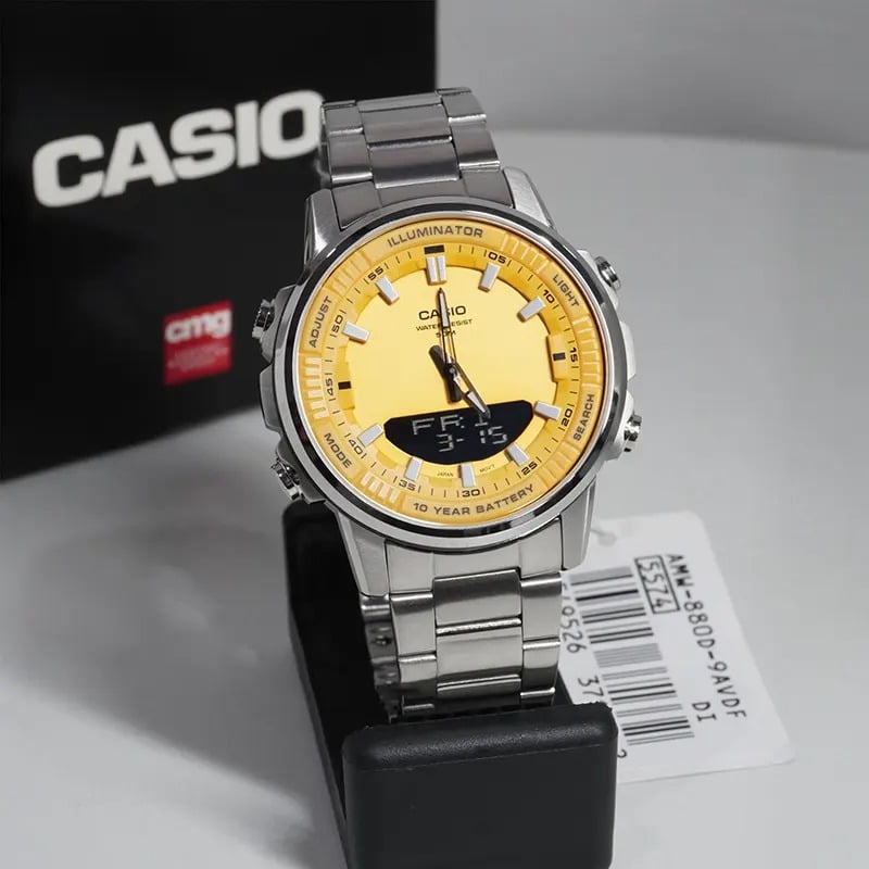 AMW-880D-9AV Casio Illuminator 10 Años de Batería Reloj para Hombre