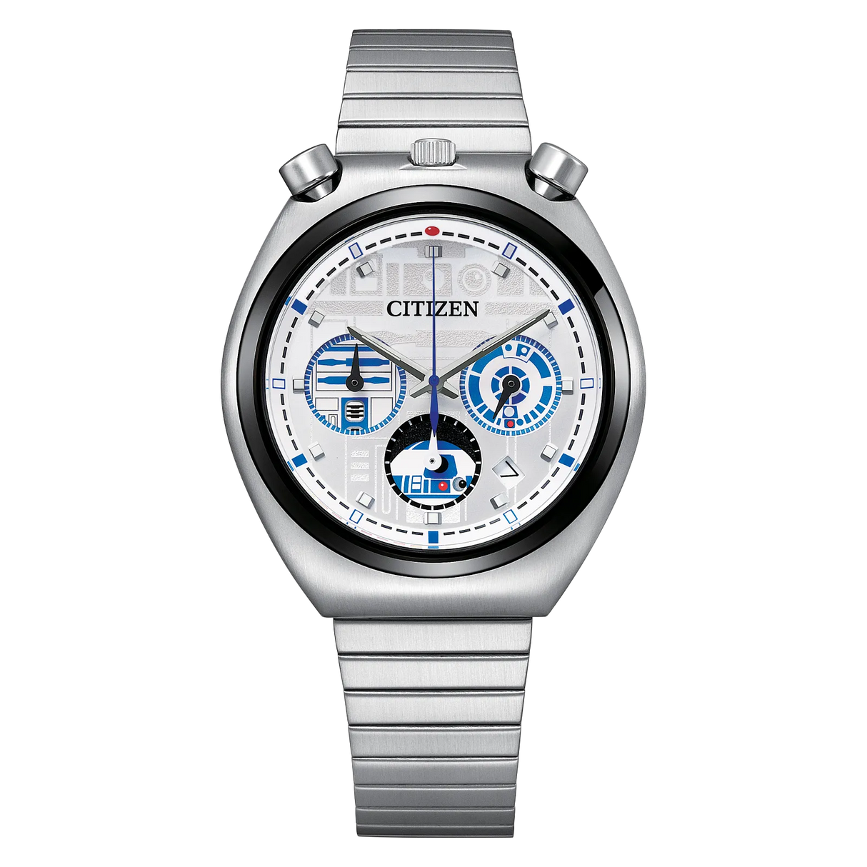 AN3666-51A Citizen Star Wars R2-D2 unisex pulsera de metal