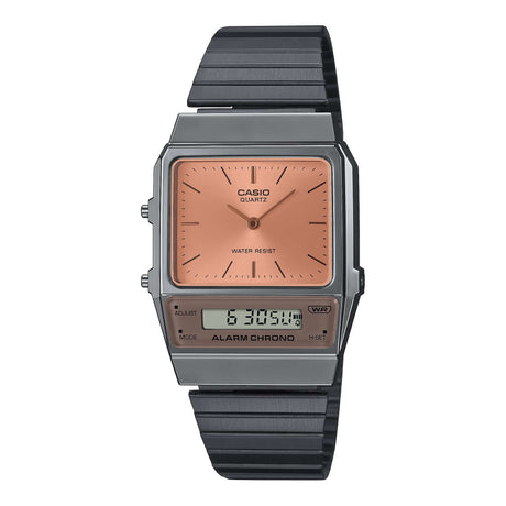 AQ-800ECGG-4A Casio Reloj Unisex, Vintage Clásico