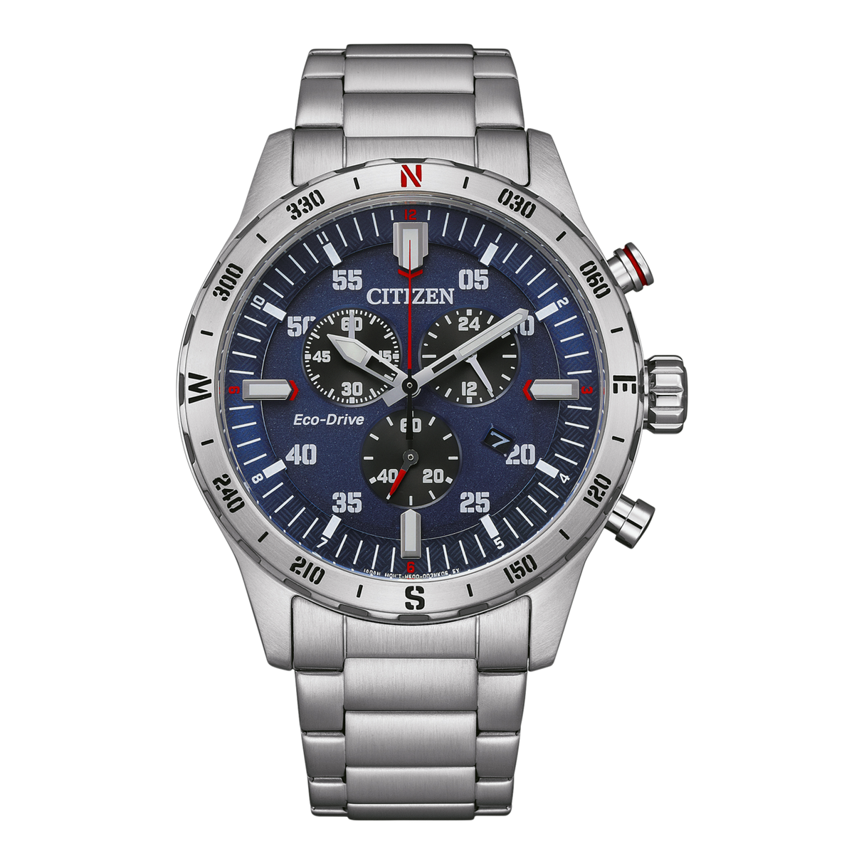 AT2520-89L Citizen Sport Casual de caballero pulsera de metal