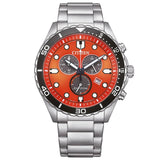 AT2560-84X Citizen Chrono Sporty-Aqua de Hombre pulsera de acero inoxidable