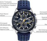 AT8020-03L Citizen World Chronograph Blue Angels de hombre pulsera de caucho