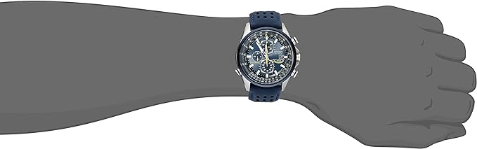 AT8020-03L Citizen World Chronograph Blue Angels de hombre pulsera de caucho