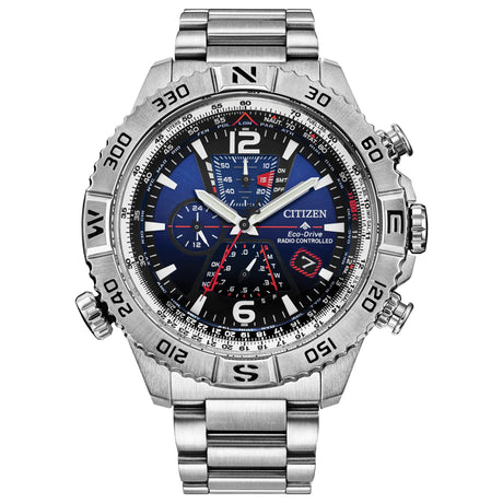 AT8220-55L Citizen Promaster Navihawk reloj para caballero pulsera de metal