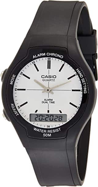 AW-90H-7EV Reloj Casio para Hombre, Alarma Cronómetro