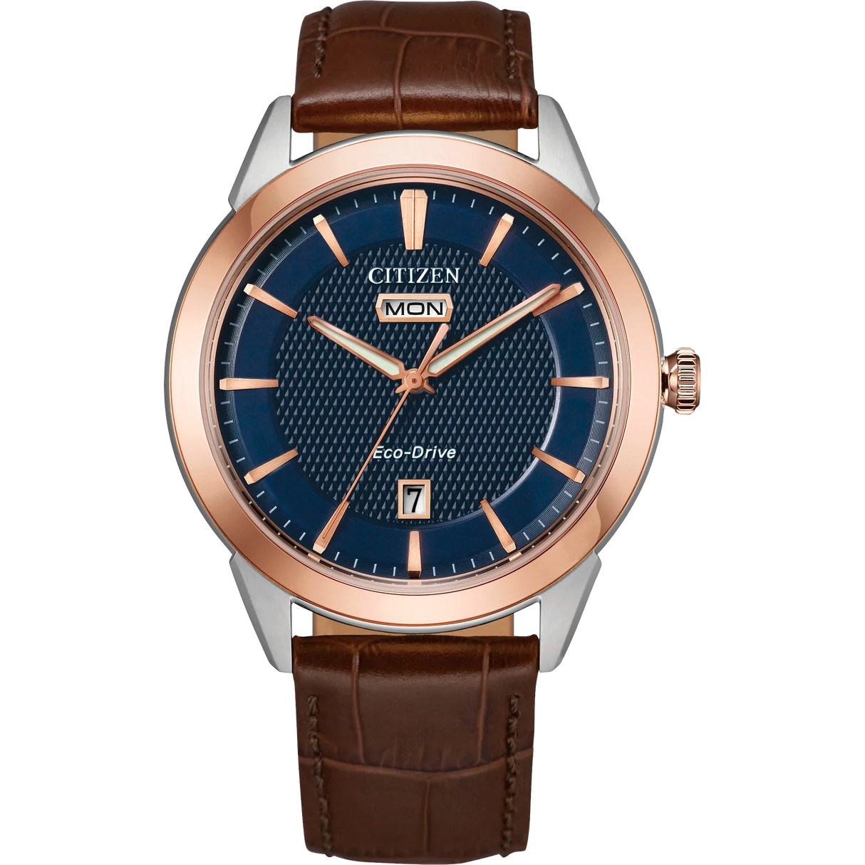 AW0096-06L Reloj Citizen Rolan Eco Drive de hombre pulsera de cuero