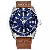 AW1798-03L Citizen Eco-Drive de caballero pulsera de cuero