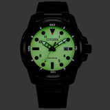 AW1800-89X Reloj Citizen Sea Land Eco-Drive de caballero correa de metal