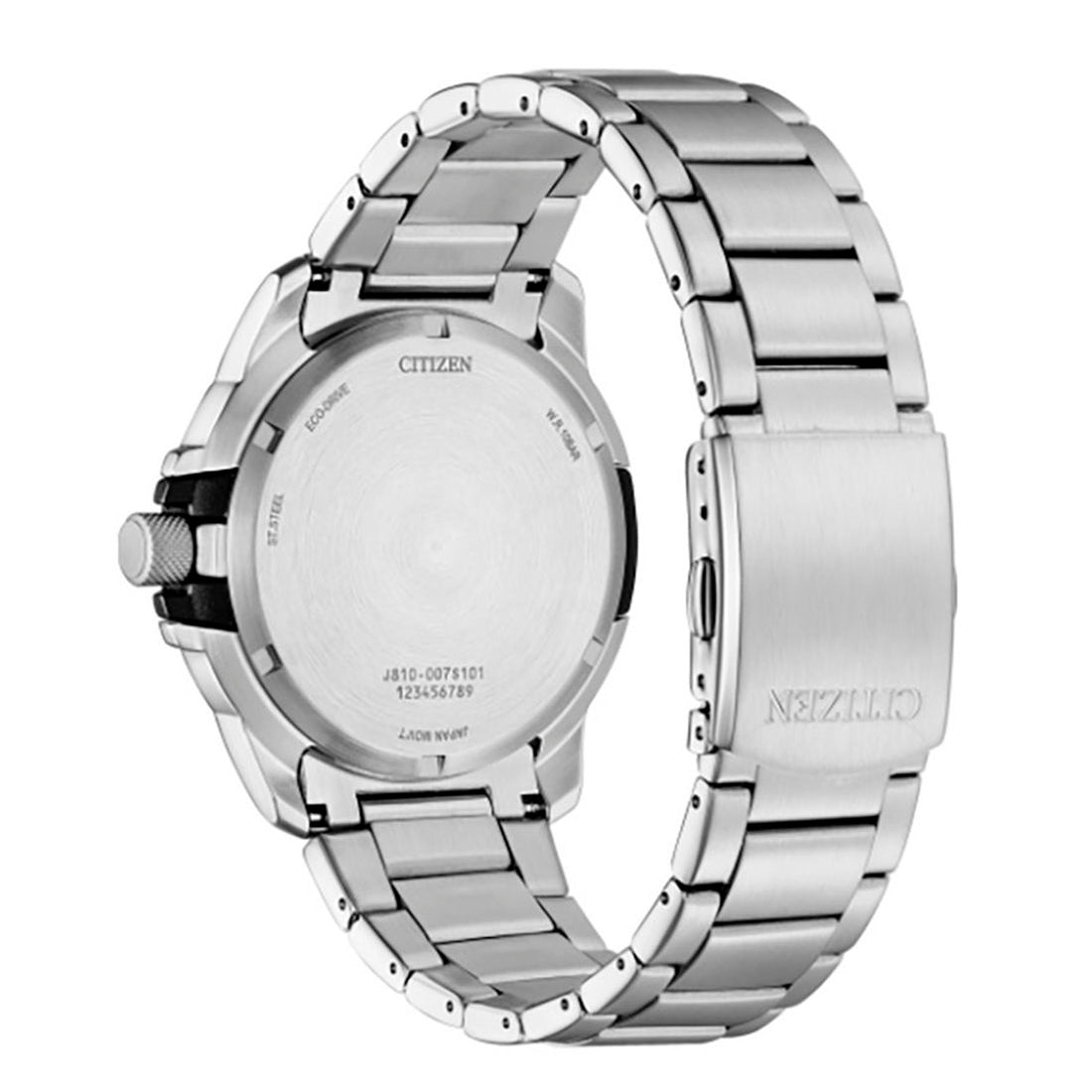 AW1800-89X Reloj Citizen Sea Land Eco-Drive de caballero correa de metal