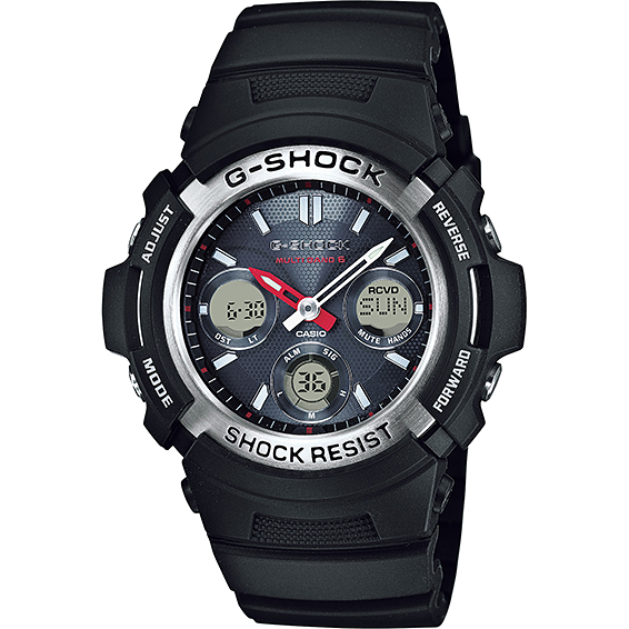 AWG-M100-1ACF Reloj G-Shock de hombre pulsera de resina