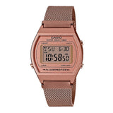 B-640WMR-5A Reloj Casio para Mujer, Vintage Clásico Illuminator