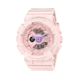 BA-110AH-4A Reloj Baby-G de dama pulsera de resina doble hora