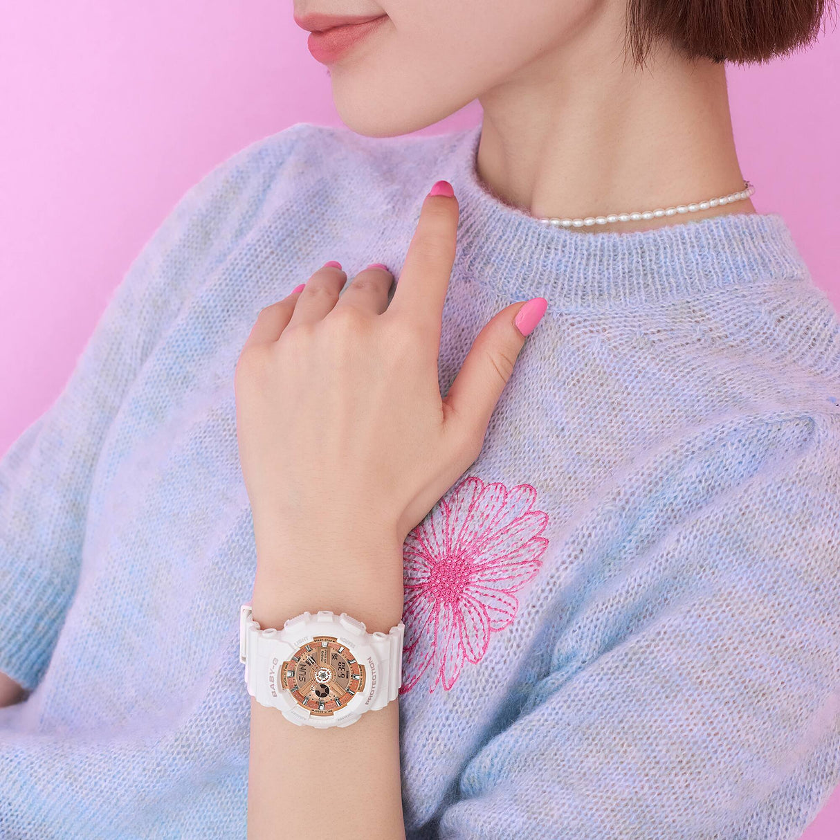 BA-110X-7A1  Reloj Baby-G de dama correa de resina