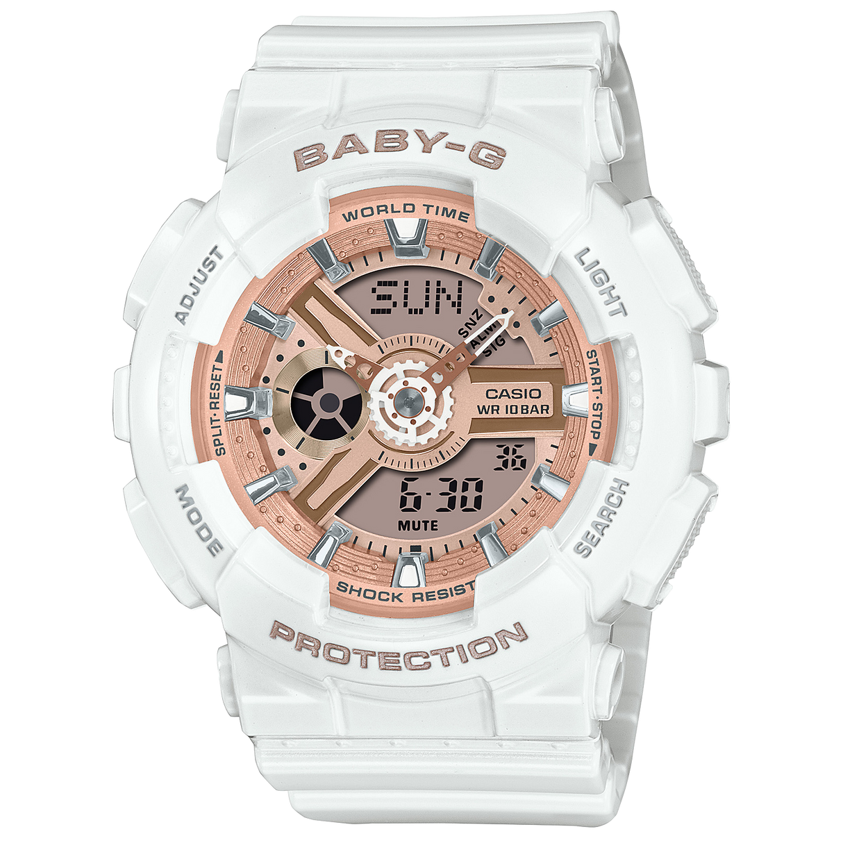BA-110X-7A1  Reloj Baby-G de dama correa de resina