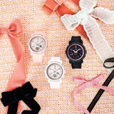 BGA-290RA-4A Reloj Baby-G de dama banda de resina 45 mm