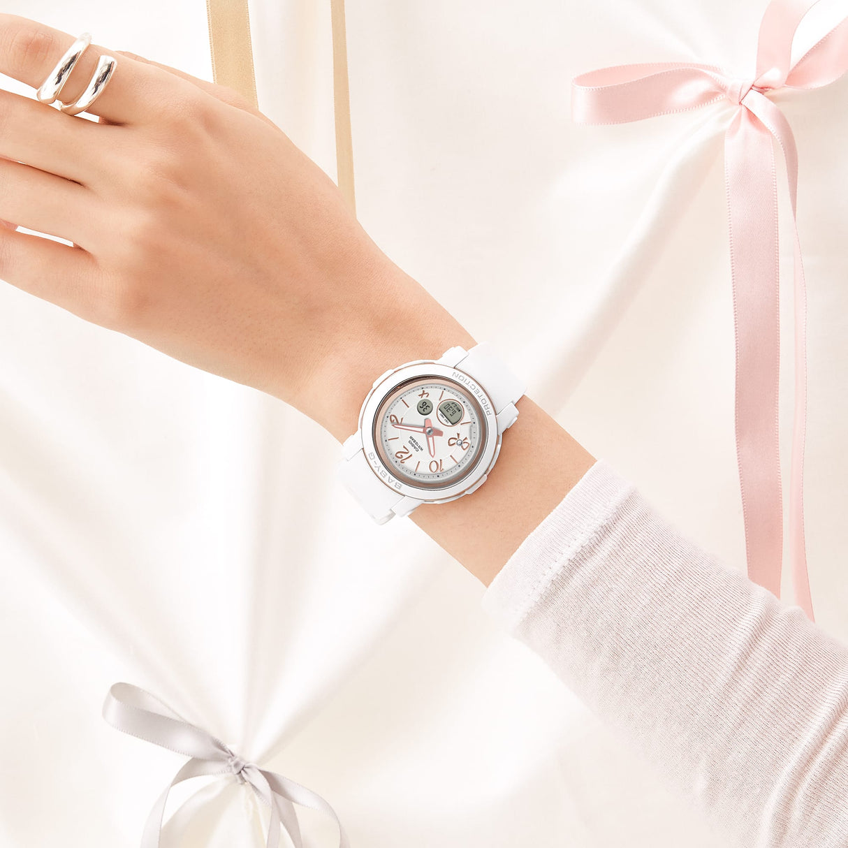 BGA-290RA-7A Reloj Baby-G de dama banda de silicona