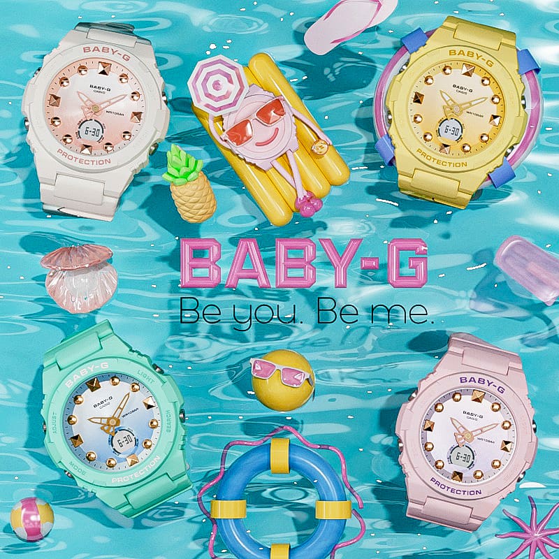 BGA-320-3A Baby-G Reloj para Mujer