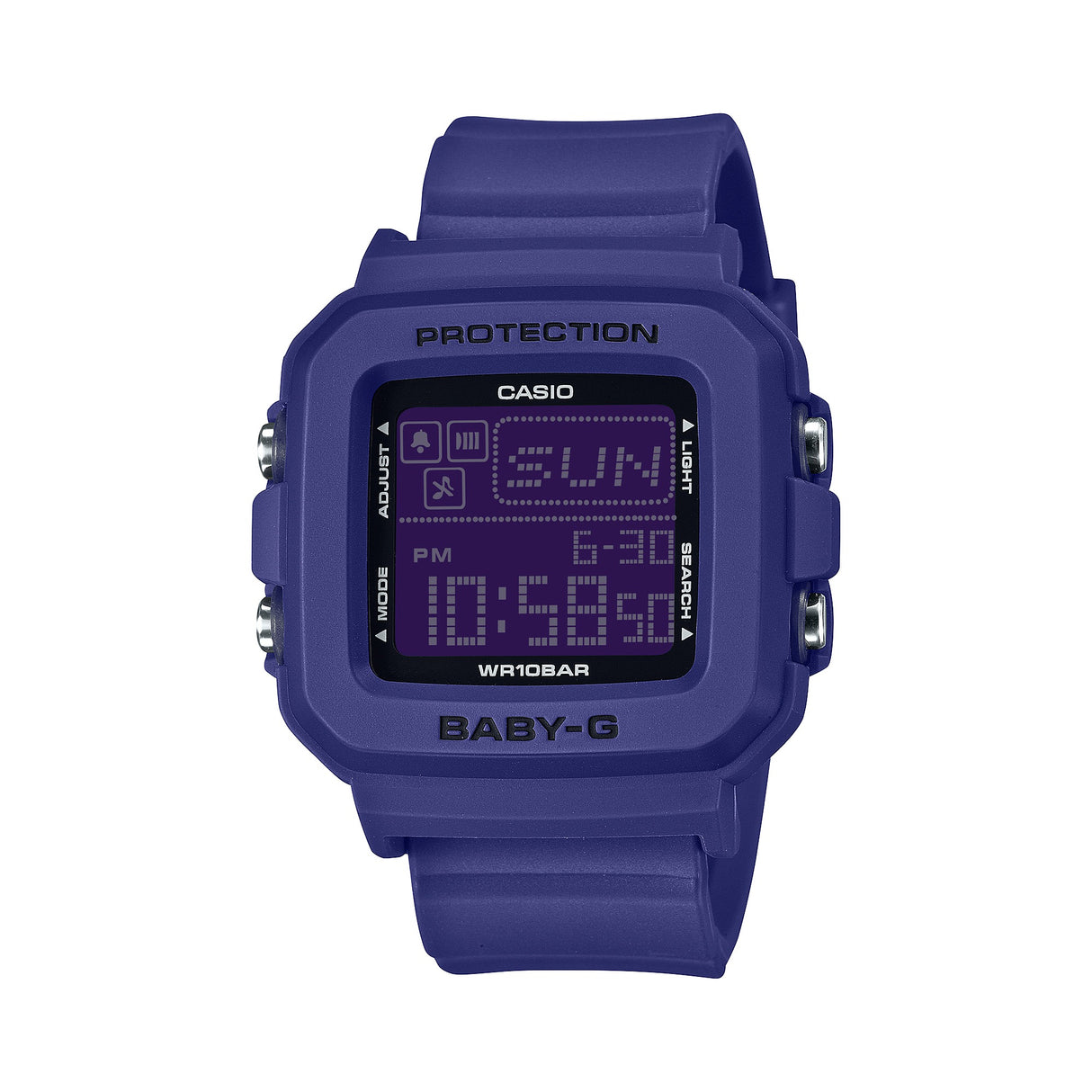 BGD-10K-2 Reloj Baby-G Digital para Dama Correa de Caucho