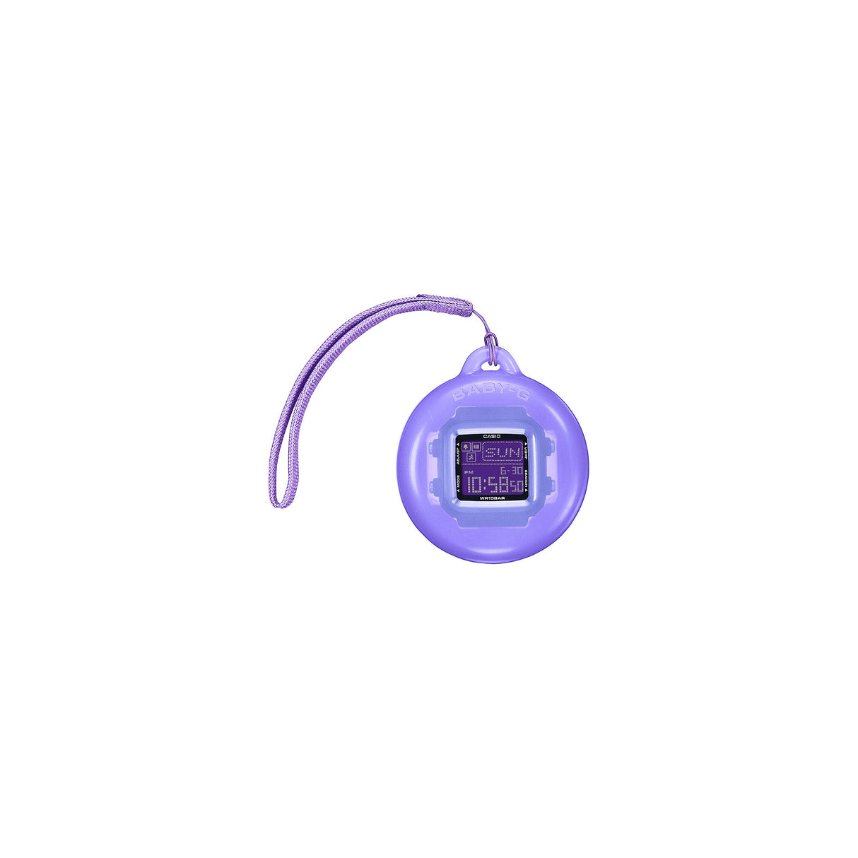 BGD-10K-2 Reloj Baby-G Digital para Dama Correa de Caucho