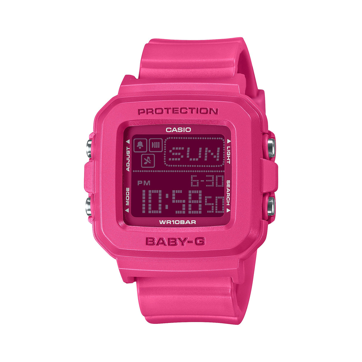 BGD-10K-4 Reloj Baby-G Digital para Dama Correa de Caucho