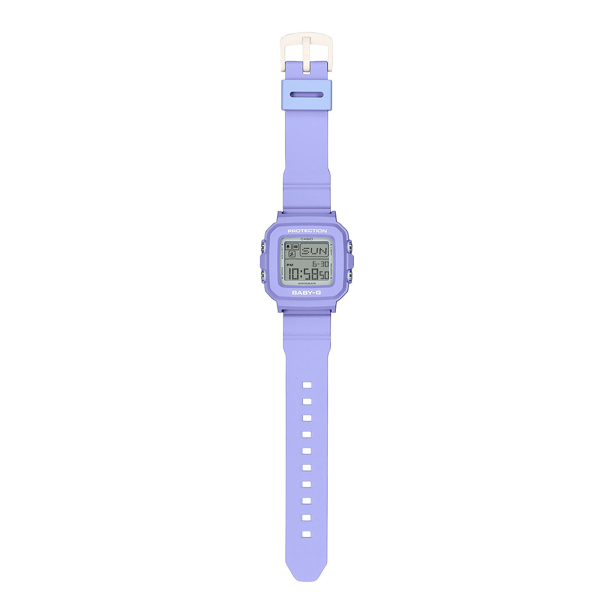 BGD-10K-6 Reloj Baby-G Digital para Dama Correa de Caucho