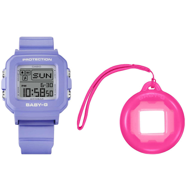 BGD-10K-6 Reloj Baby-G Digital para Dama Correa de Caucho