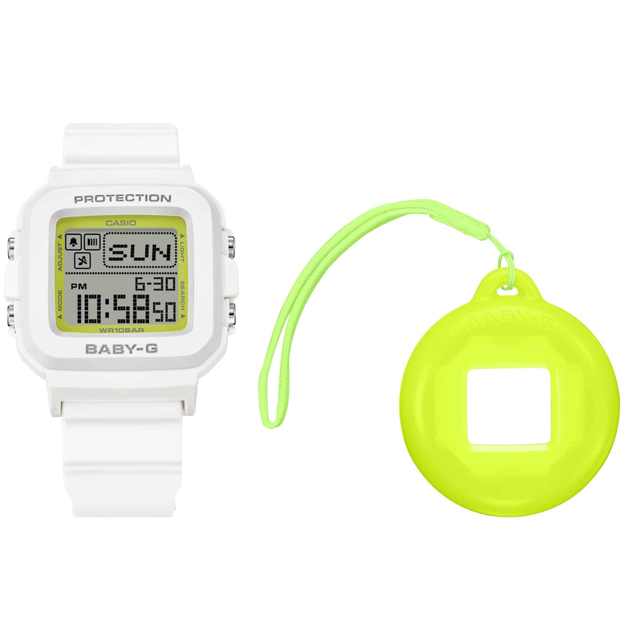 BGD-10K-7 Reloj Baby-G Digital para Dama Correa de Resina