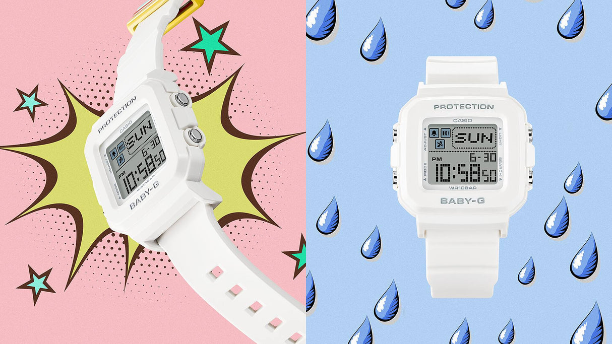 BGD-10L-2 Reloj Baby-G de señorita pulsera de resina