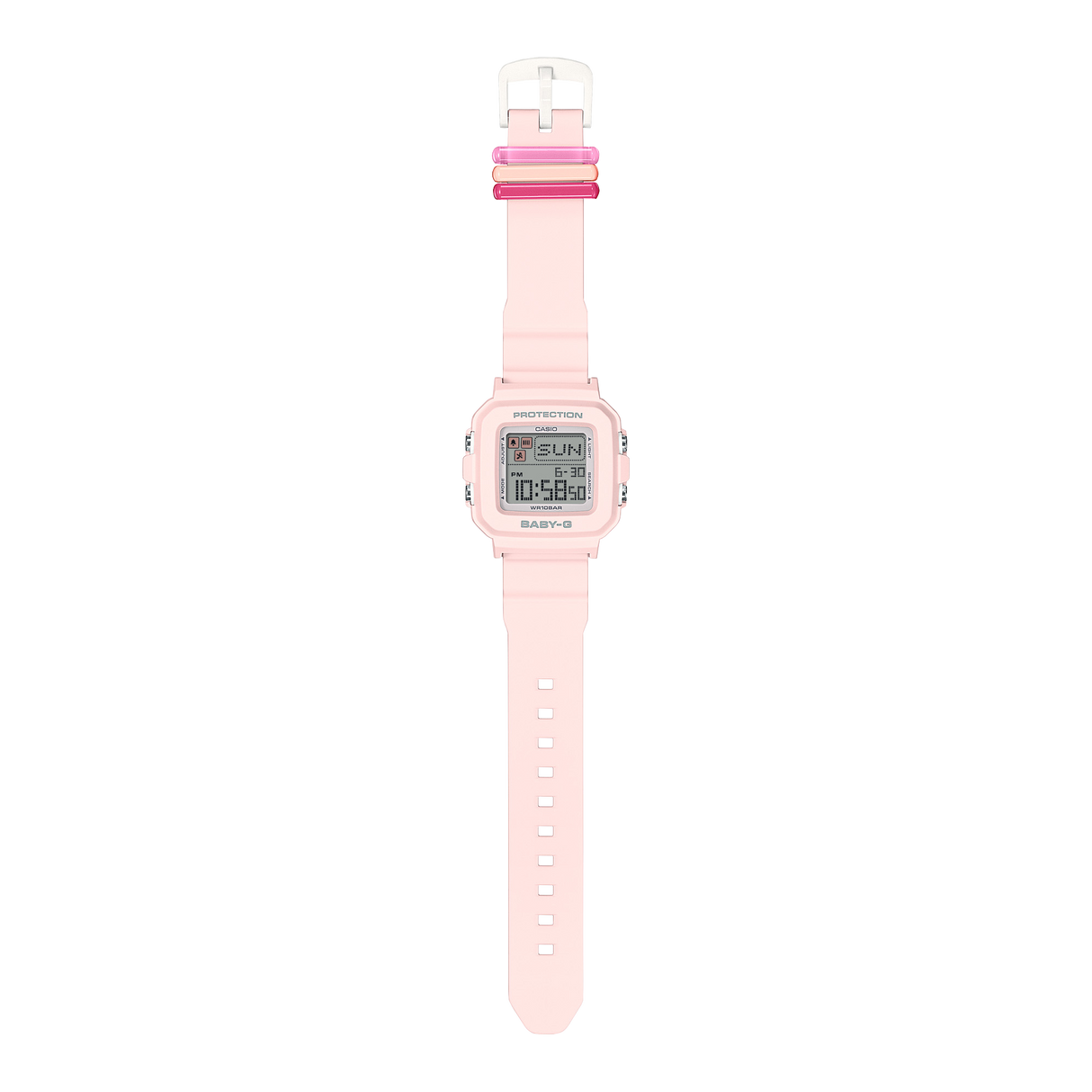 BGD-10L-4 Baby-G Reloj de dama correa de caucho