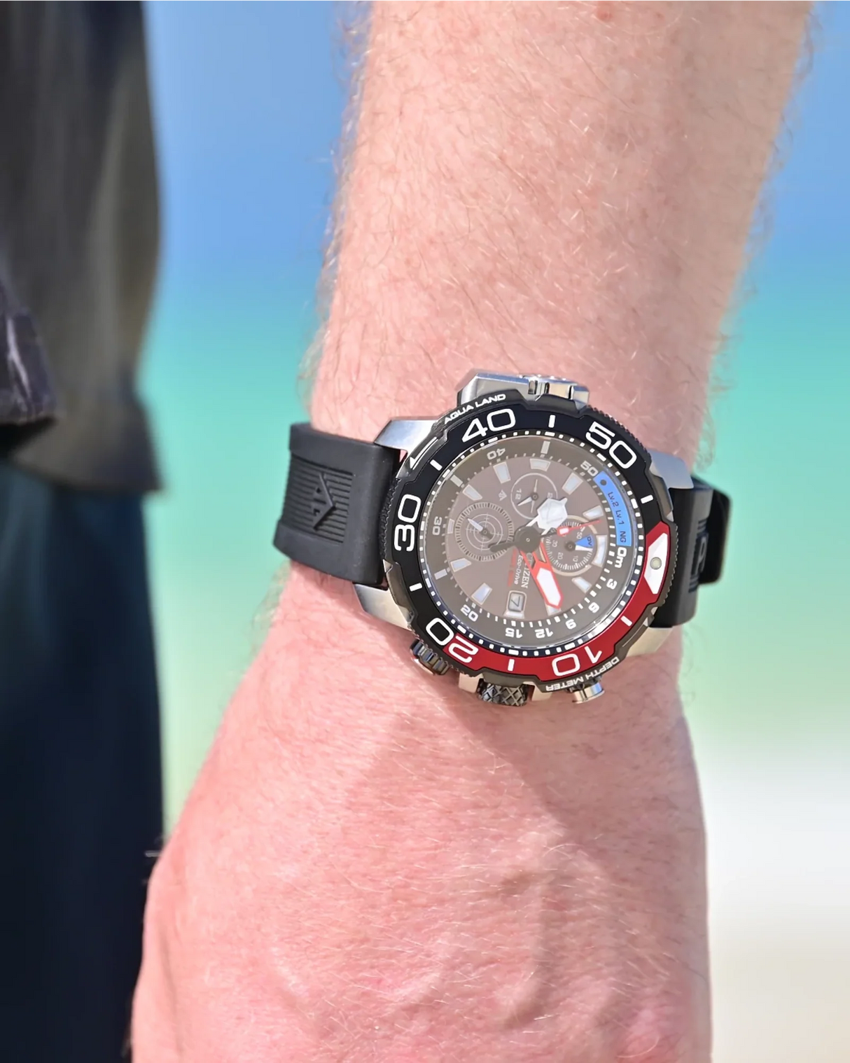 BJ2167-03E Reloj Citizen Promaster Eco Drive de hombre banda de resina 46 mm