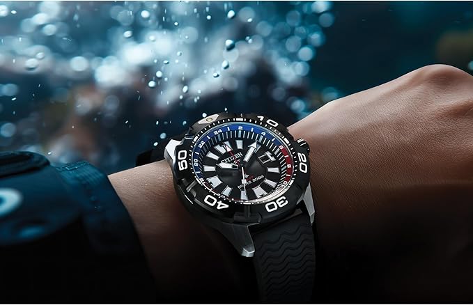 BJ7128-08E Reloj Citizen Promaster de hombre correa de caucho