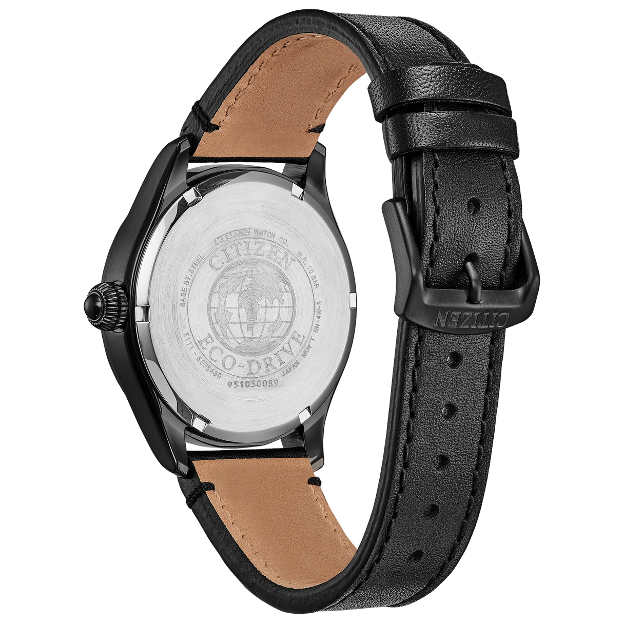 BM6835-15E Citizen Garrison de hombre pulsera de cuero