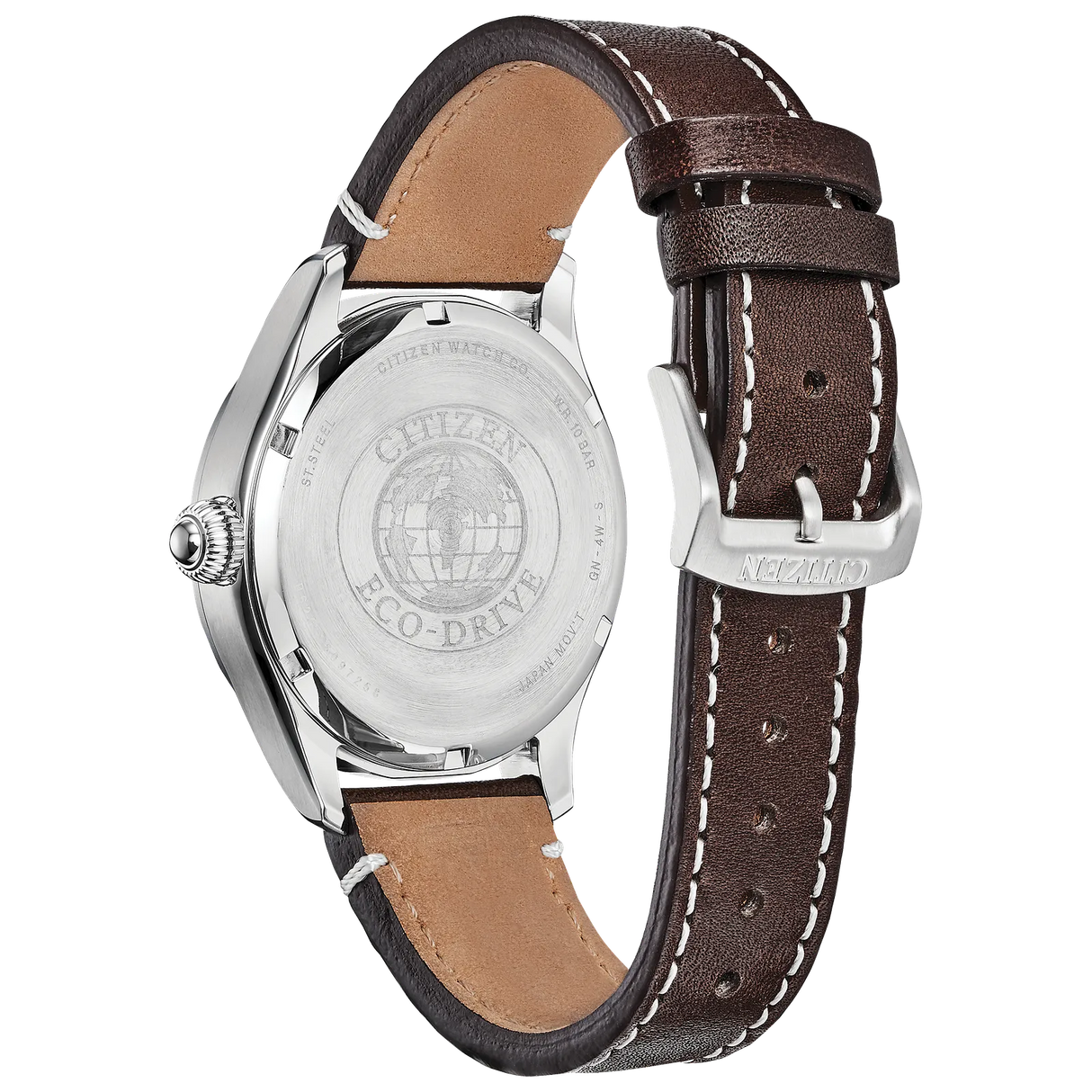 BM6838-09X Citizen Garrison de hombre pulsera de piel